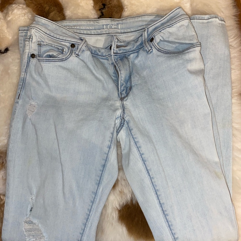 Skinny, curvy jeans